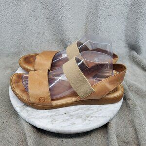 Born Shoes Womens Size 11 Brown Leather Parson Sandals *Read*
